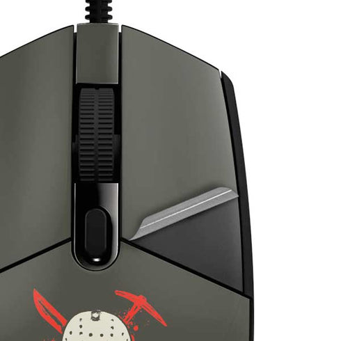 Warner Bros Friday the 13th Jason Voorhees Mask G203 Prodigy RGB Wired Gaming Mouse Skin